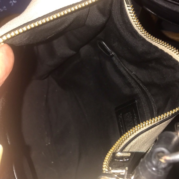 Gorgeous Coach bag with leather and snakeskin - Picture 7 of 13